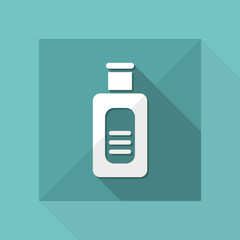 Fototapeta premium Vector illustration of single isolated bottle icon