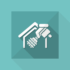 Spaghetti restaurant icon