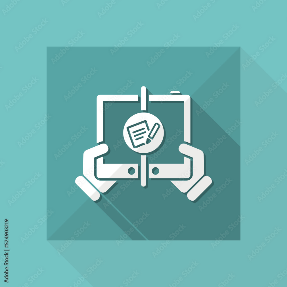 Poster notepad web communication