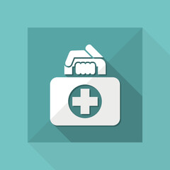 Medical bag icon