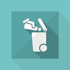 Separate waste collection icon