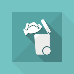 Separate waste collection icon