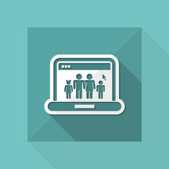Web family icon