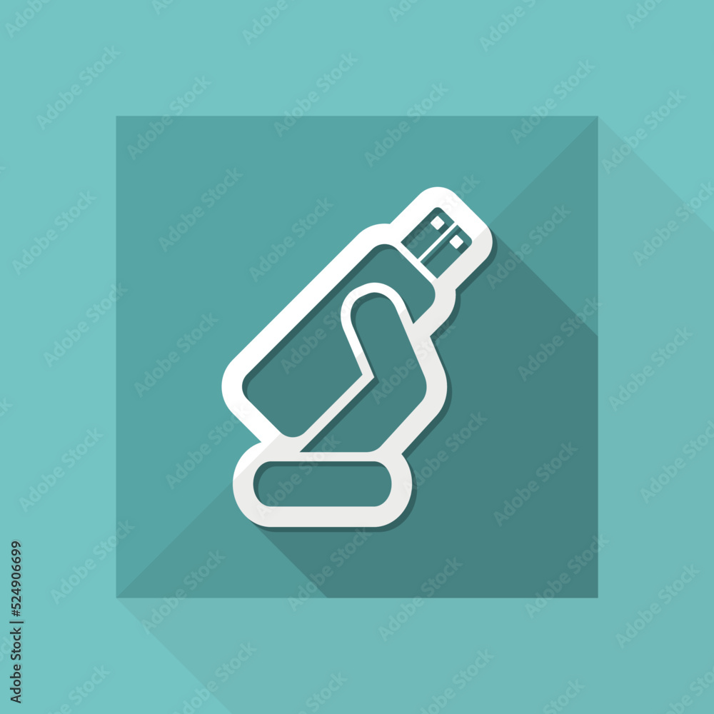Poster usb memory icon