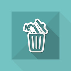 Credit card trashing