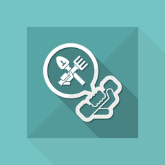 Agency of gardening services