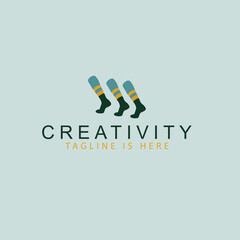 socks icon.vector design color from clothes collection, illustration template.