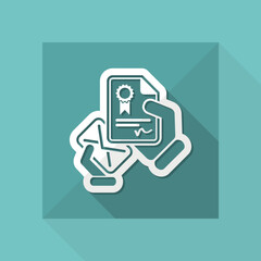 Mail with a certificate