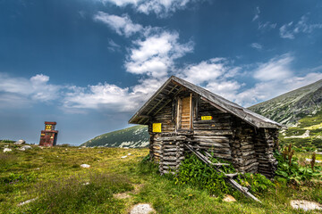 house in the mountains