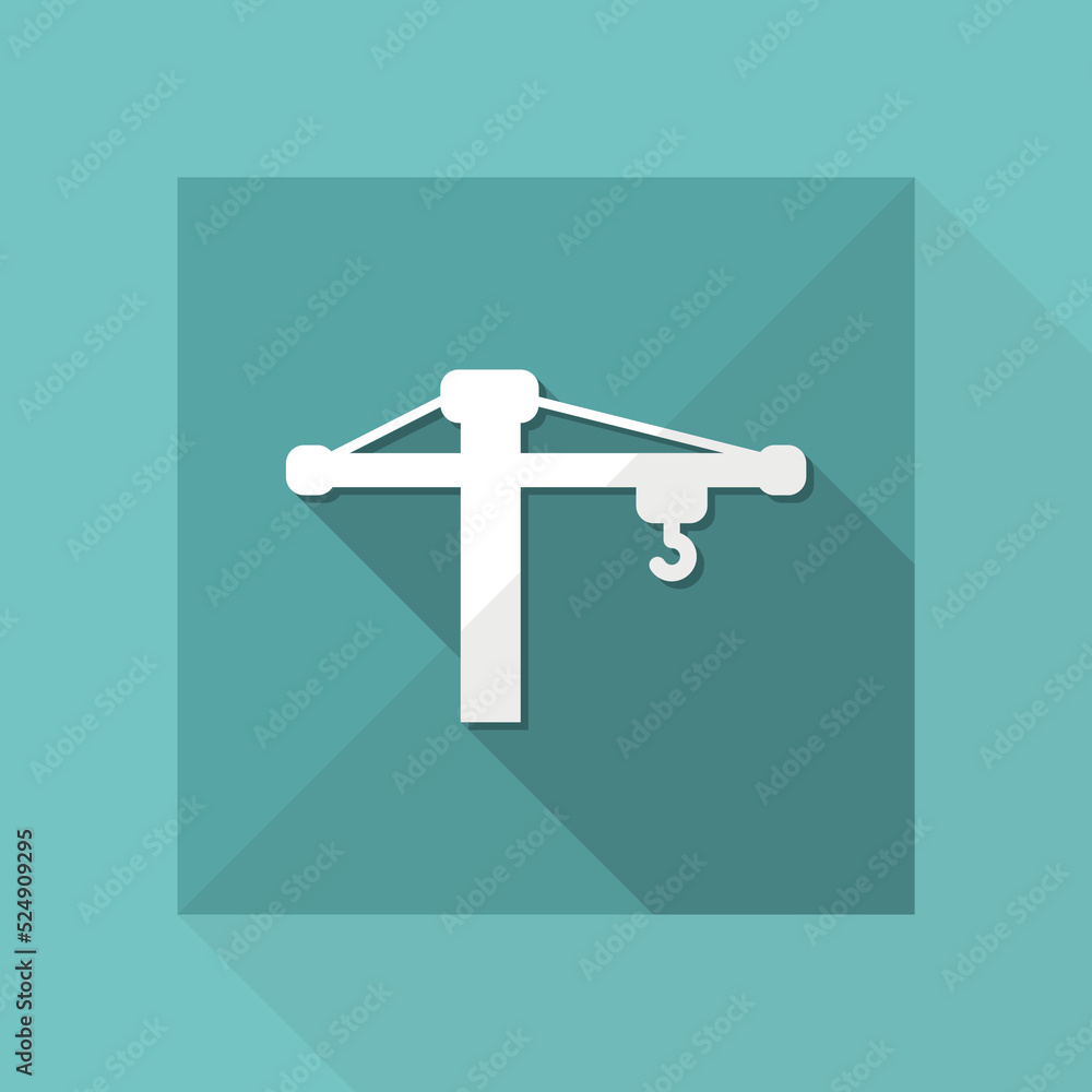 Poster work in progress - vector flat minimal icon
