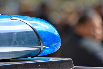 Polizei  Polizei Polizeibus Sicherheit Polizisten Polizistinnen Verkehrssicherung Absperrung...
