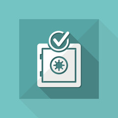 Checking secure strongbox icon