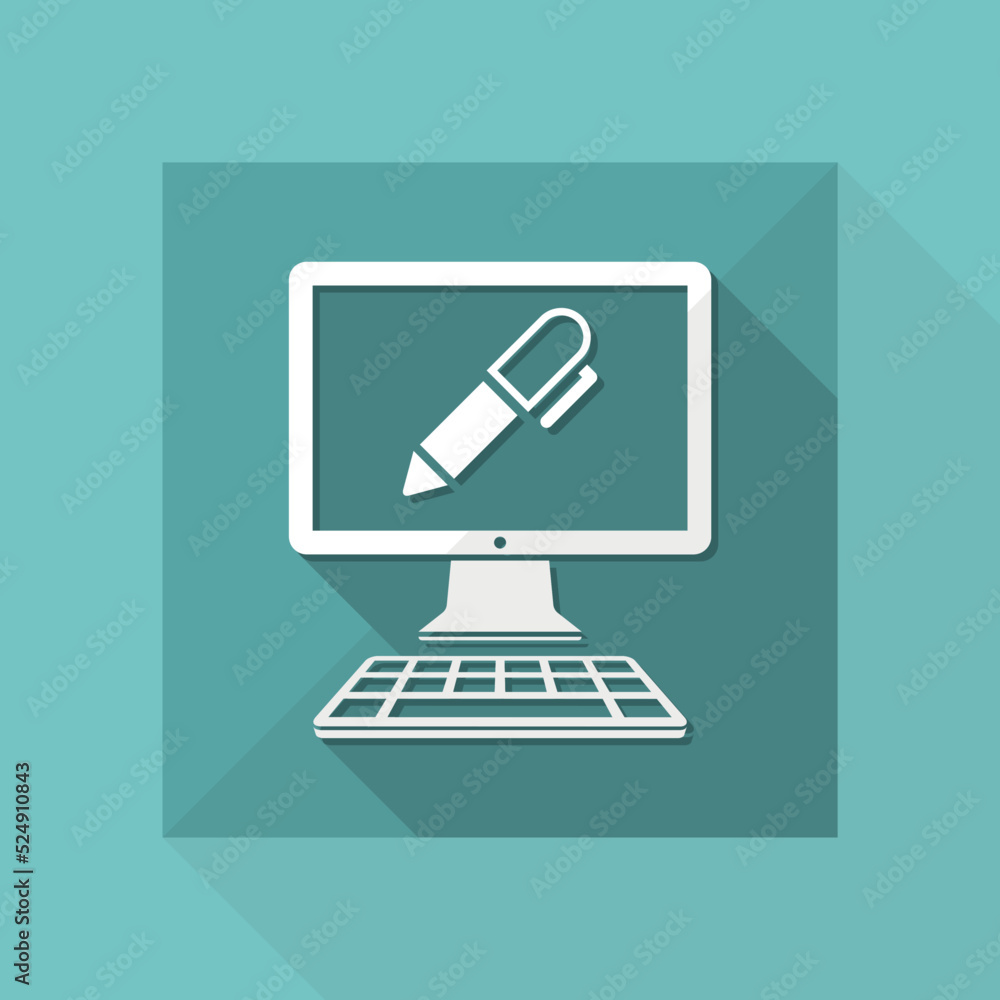 Poster pen and application for creative design or text writing