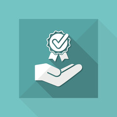Better agency services - Vector flat icon