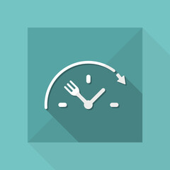 Full time food services - Vector web icon