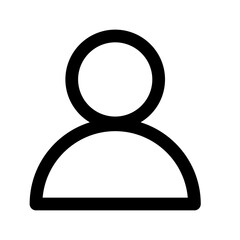 person, user - vector icon
