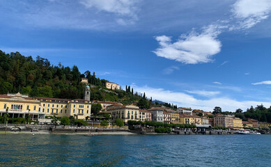 Fototapeta na wymiar View of Bellagio on Como Lake, Italy