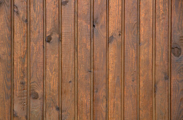 Obraz premium Wooden background made of beams. Oak boards