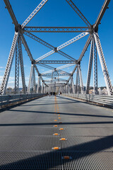  estrutura da ponte Hercílio Luz da cidade de Florianópolis estado de Santa Catarina Brasil  florianopolis