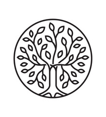 Tree emblem for your projects
