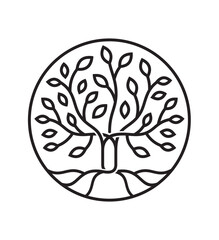 Tree emblem for your projects