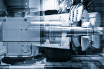 industrial metalworking cutting movement process by milling cutter © Aleksandr Matveev