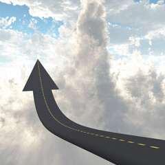 Fototapeta premium Road to the top