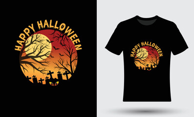 Vampire Halloween T-Shirt design 02