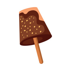 coffee ice cream in stick