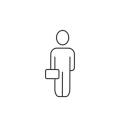 Businessman icons  symbol vector elements for infographic web