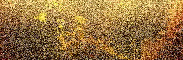 古い金箔のあるカード