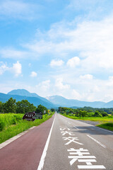 夏の飯田高原と九州やまなみハイウェイ