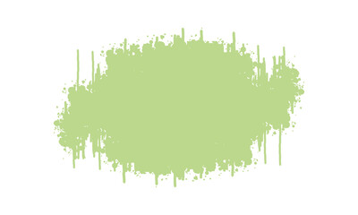 Obraz premium green color splash