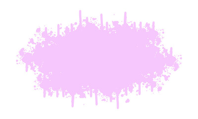 purple color splash
