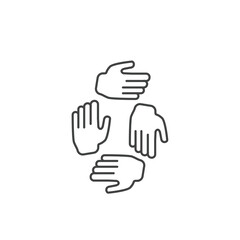 Team work icons  symbol vector elements for infographic web