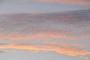 sunrise with beautiful twilight clound