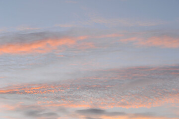 sunrise with beautiful twilight clound