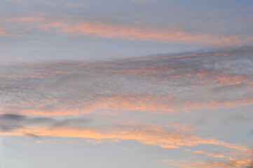 sunrise with beautiful twilight clound