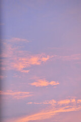 sunrise with beautiful twilight clound