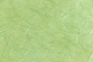 自然な風合いの薄緑色の紙