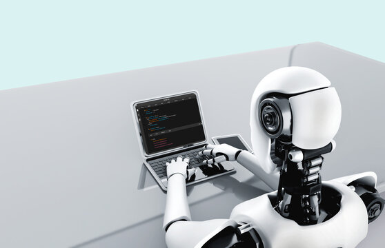 Software development programming on computer screen for modish application and program coding