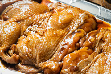 Japanese style, teriyaki chicken thigh