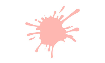 Obraz premium pink splash