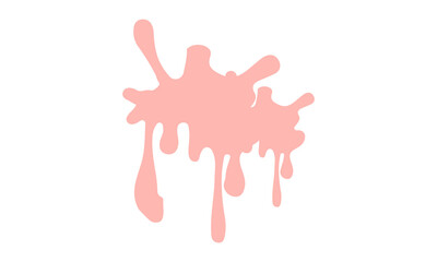 Obraz premium pink splash