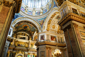 Museum-monument St. Isaac's Cathedral in St. Petersburg