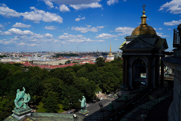 Museum-monument St. Isaac's Cathedral in St. Petersburg