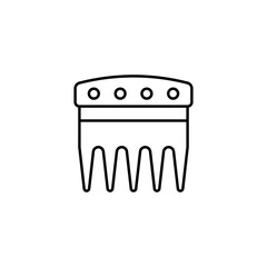 Meat Claw line art butcher icon design template vector illustration