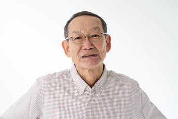 Obraz premium シニア男性