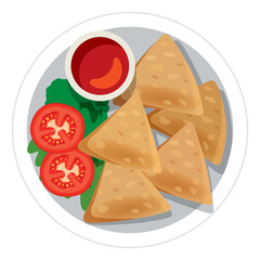 samosa halal food.