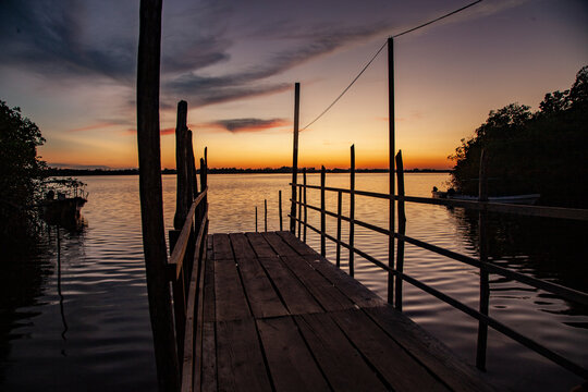 Laguna de Manialtepec, Oaxaca, M&eacute;xico